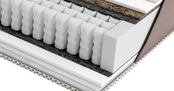 Евроборт из пены по периметру в матрасе Primavera