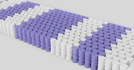 Пружинная система «Infinity 7-Z pocket» в матрасе Arabeska