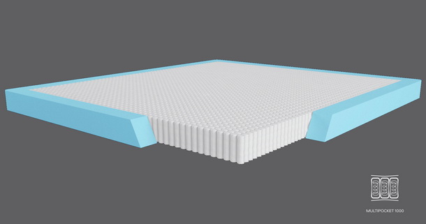 Сердце матраса Multipocket 1000 Belsonno Oro