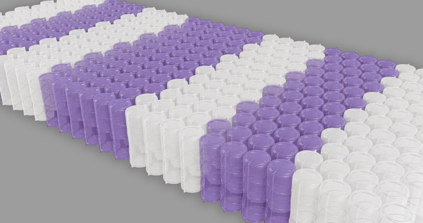 Premium PS 7-zone hard в матрасе Lotos