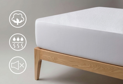 Натяжной непромокаемый наматрасник